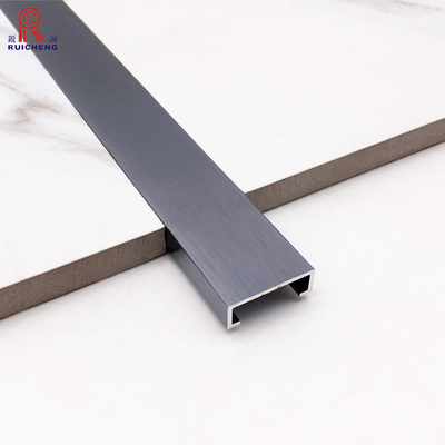 Protective Edge Listello U Shape Tile Trim Metal Aluminum Profile