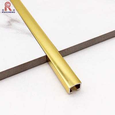 Protective Edge Listello U Shape Tile Trim Metal Aluminum Profile