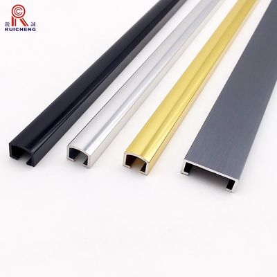 Protective Edge Listello U Shape Tile Trim Metal Aluminum Profile