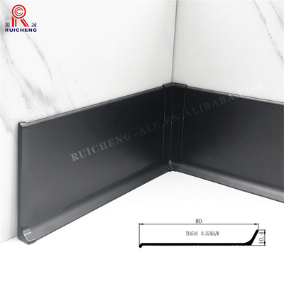 Wall Floor Skirting Lines Trim Aluminium Baseboard Skirting Profile