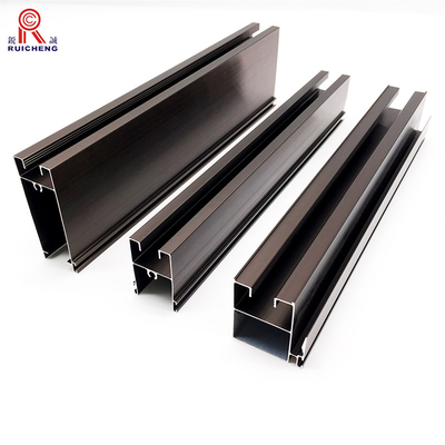 Anodised Aluminium Window Profile , Anti Wear Aluminum Window Frame Extrusions