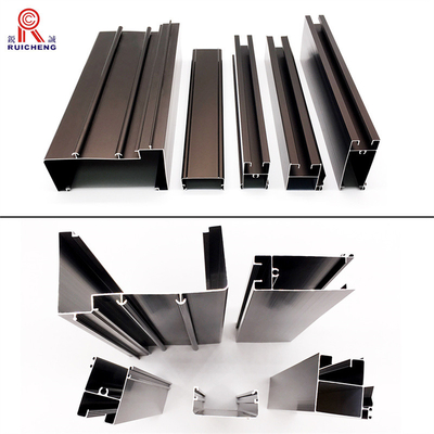 Anodised Aluminium Window Profile , Anti Wear Aluminum Window Frame Extrusions
