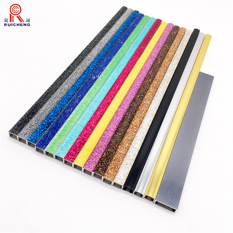 6063 T5 Aluminum Tile Trim Custom U Shape Tile Trim For Ceramic Flooring Protection